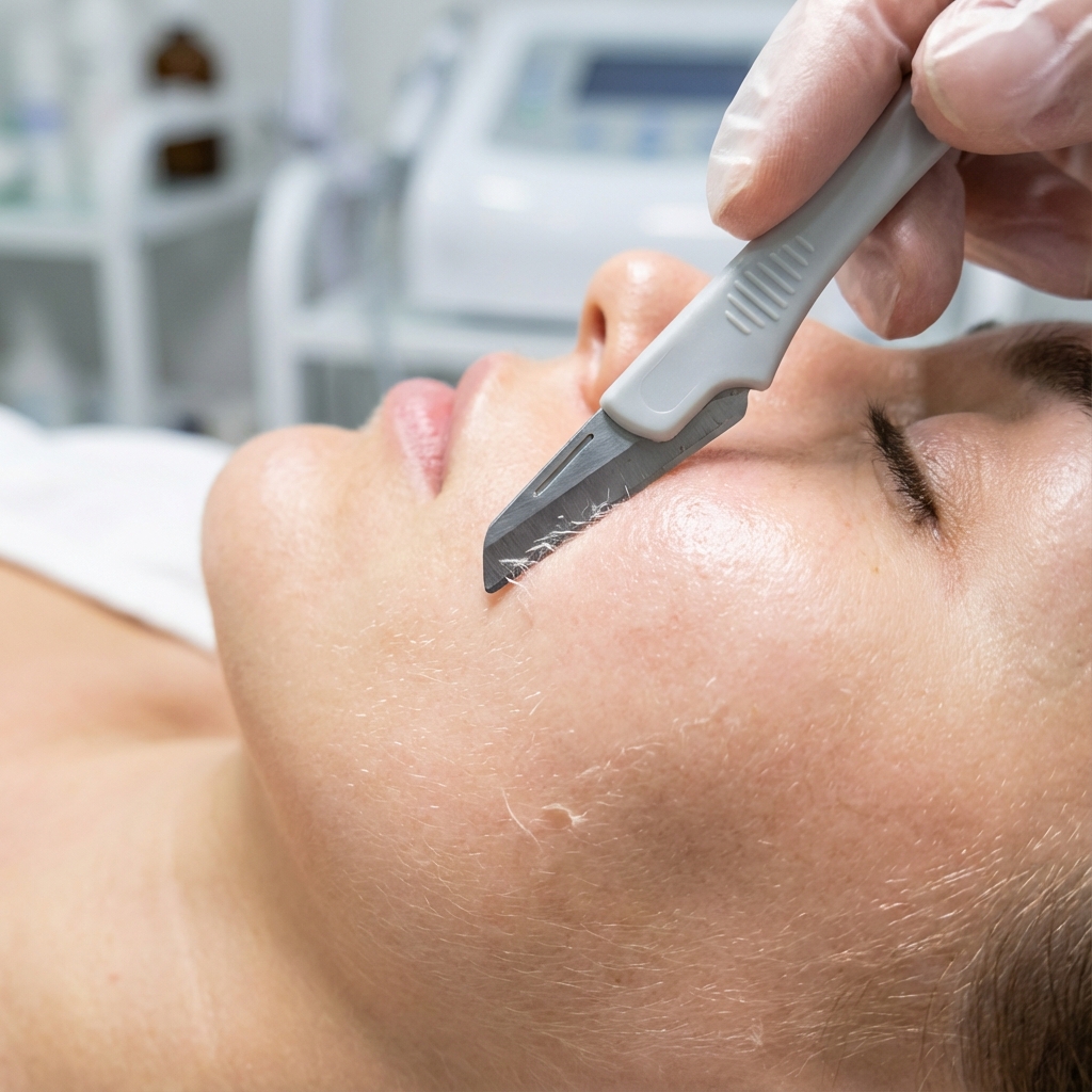 تنظيف الوجه بالموس