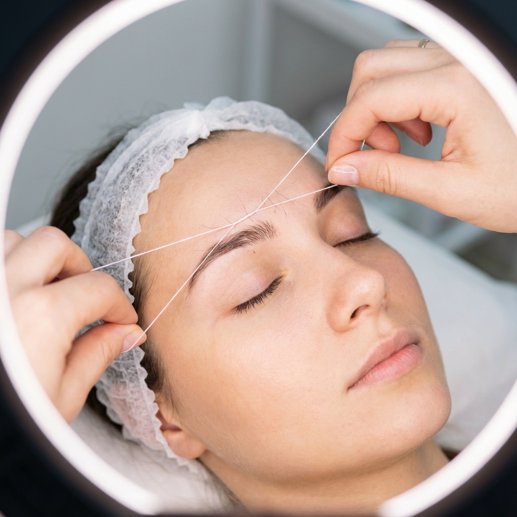 تنظيف وجه (فتلة - شمع)