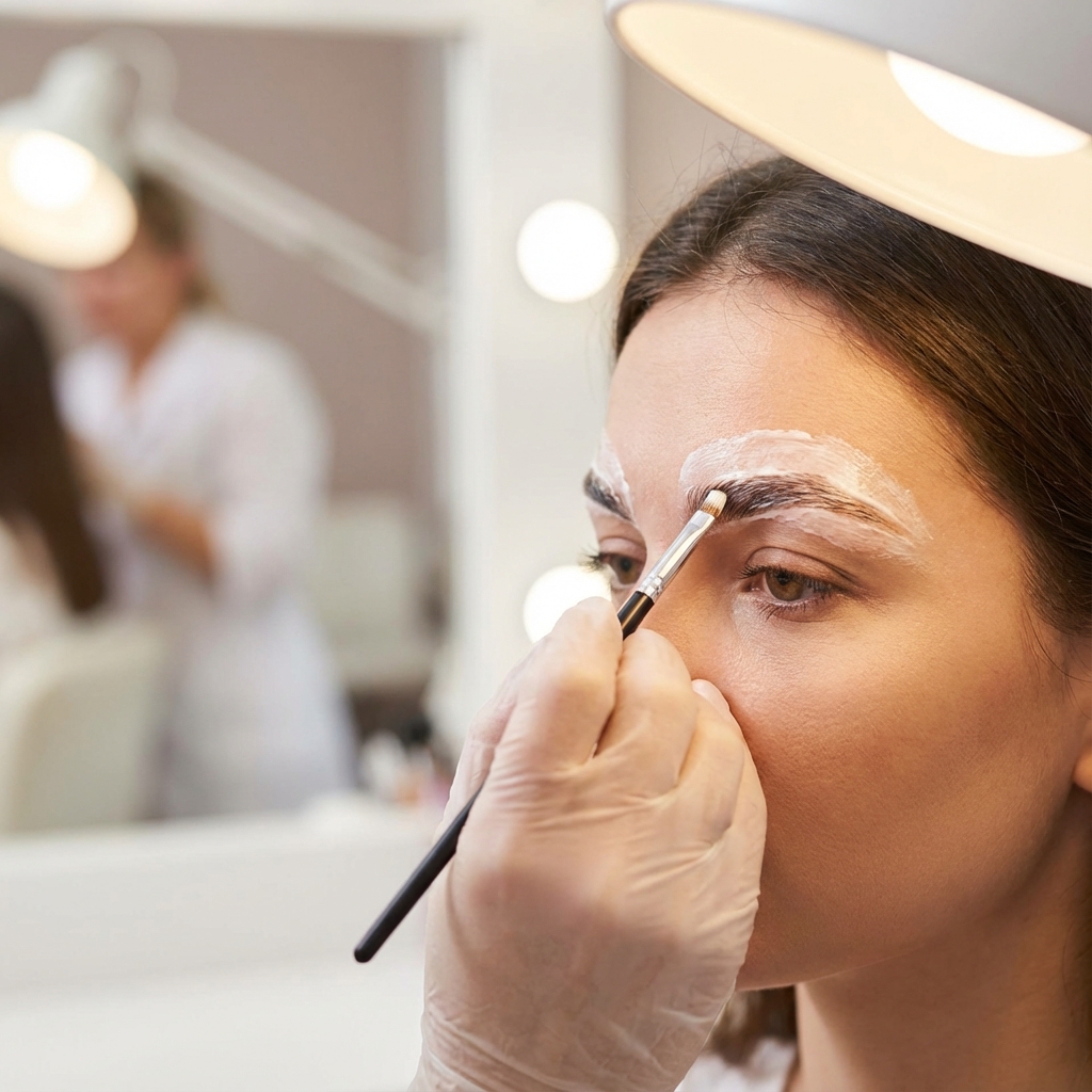 تشقير الحواجب