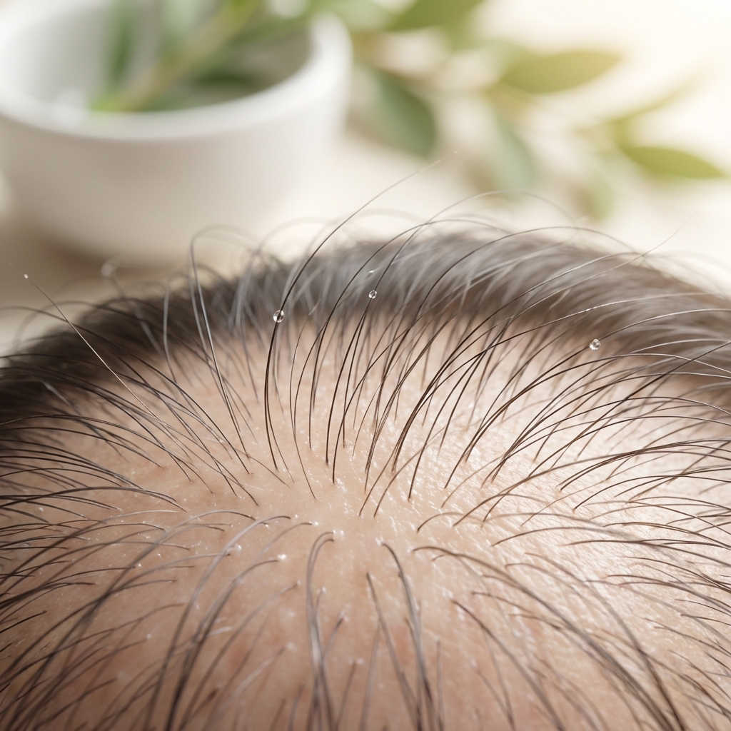 تنظيف فروة الرأٍس